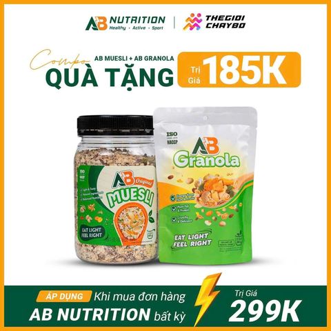  COMBO QUÀ TẶNG AB Muesli + AB Granola 