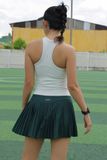  Chân Váy Tennis - Pickleball Xếp Li Xanh Rêu Hayla 