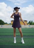  Váy Pickleball Nâu 