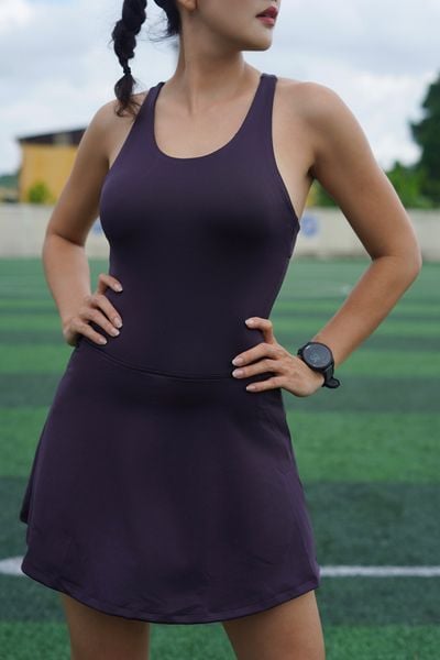 Váy Pickleball Nâu 