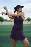  Váy Pickleball Nâu 