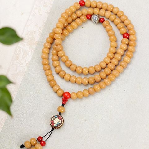 Tràng hạt bồ đề khắc chú Om Mani Padme Hum ( TRS VHM 531 )