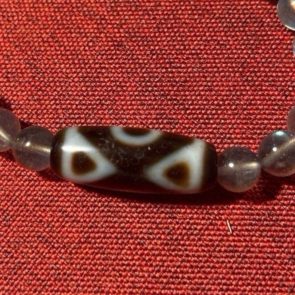 Dzi 2 mắt ( CHARM DZI 002)