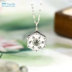 Mặt dây chuyền bạc Quan Âm phổ chiếu (TRS MATDC 025)