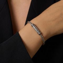 Lắc bạc Om mani padme hum ( TRS VONG 170 )