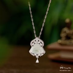 Mặt dây chuyền ngọc Ngài Phật Di Lặc ( MATDC 209 )