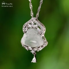 Mặt dây chuyền ngọc Ngài Phật Di Lặc ( MATDC 209 )