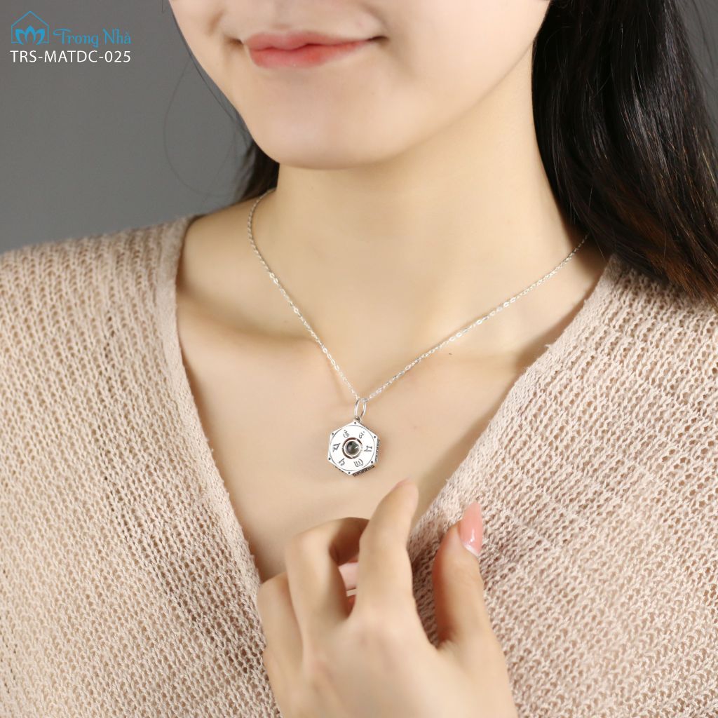 Mặt dây chuyền bạc Quan Âm phổ chiếu (TRS MATDC 025)