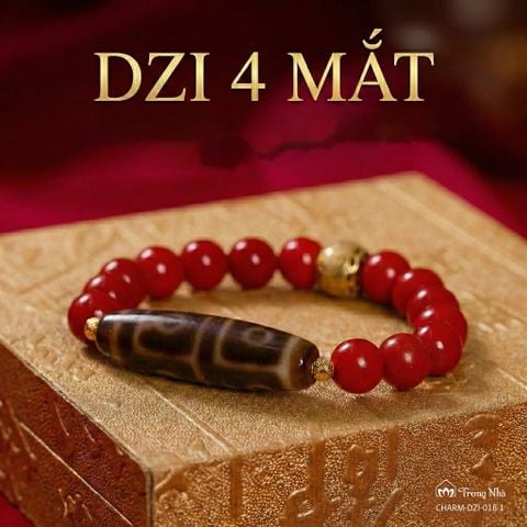 Dzi 4 mắt ( Dzi 004)