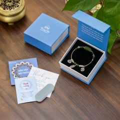 Vòng ngọc bích mix charm lu thống ( TRS VHM 275 )