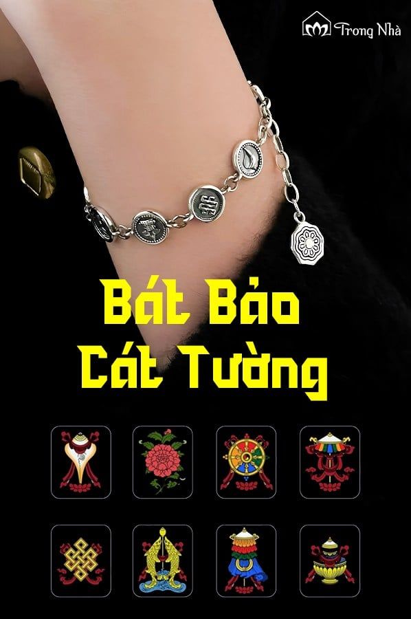 Lắc Tay Bát Bảo Cát Tường (TRS VONG 013 )