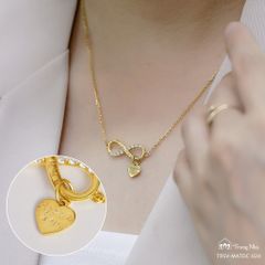 Mặt dây chuyền Hạnh Phúc Luôn Ở Đây (TRSV MATDC 020 )