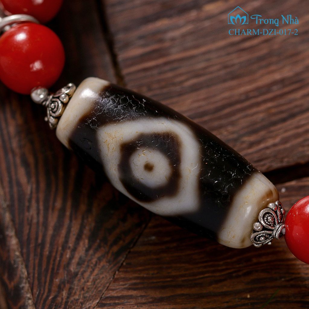Dzi 2 mắt ( CHARM DZI 017 )