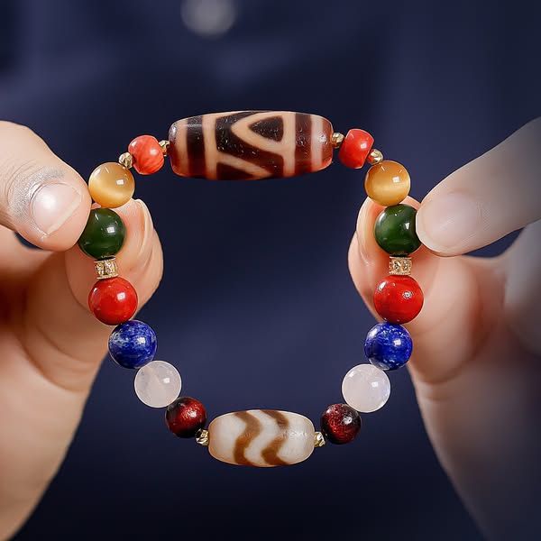 Dzi 4 mắt ( Dzi 004)