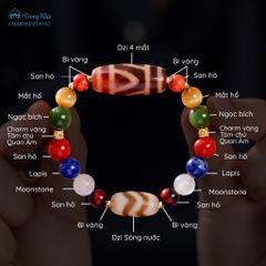 Dzi 4 mắt ( Dzi 004)