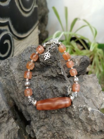 Dzi chữ Om ( Dzi 001 )