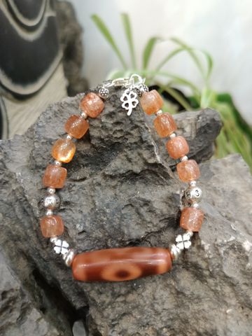 Dzi chữ Om ( Dzi 001 )