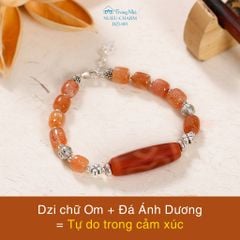 Dzi chữ Om ( Dzi 001 )