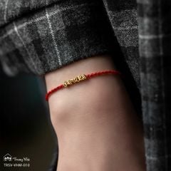 Charm vạn dặm bình an -  Om mani padme hum vàng TRSV CHARM 002