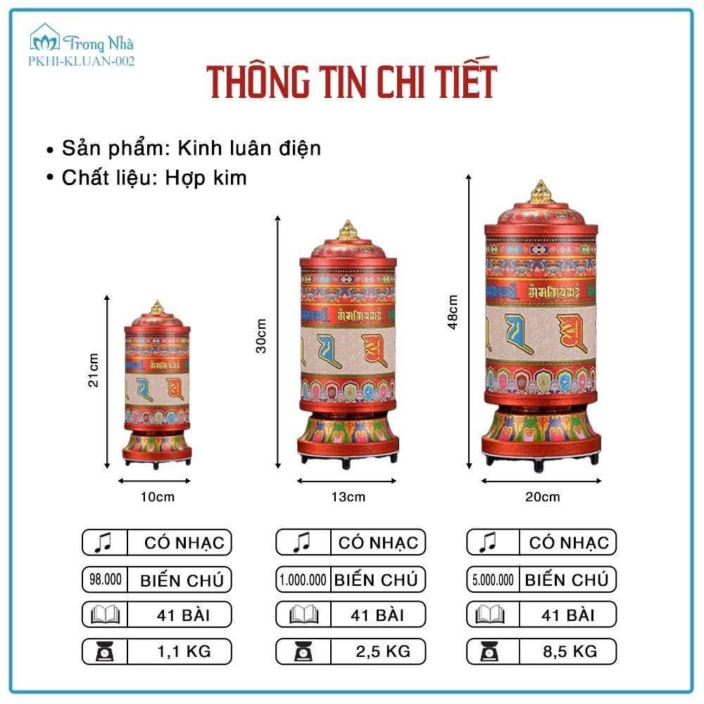 Kinh luân điện phát nhạc ( PKHI KLUAN 002)