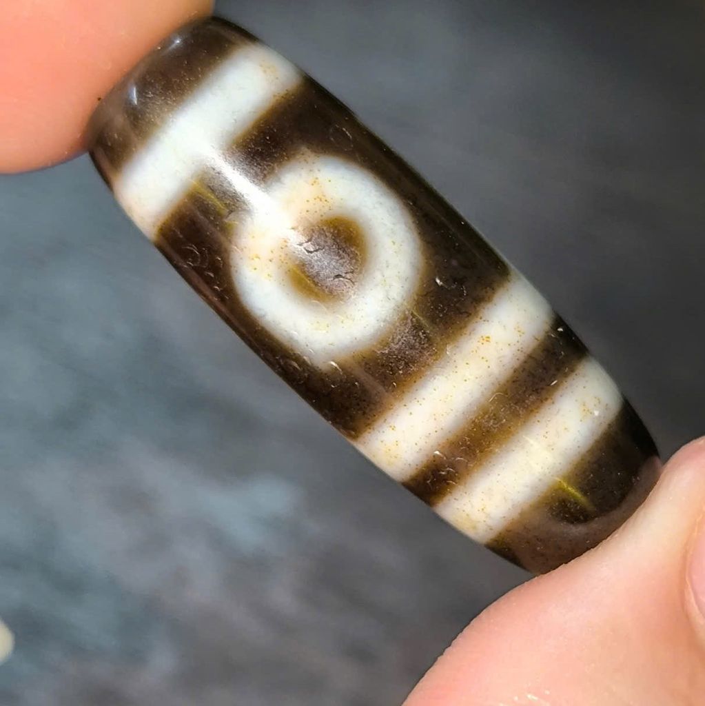 Dzi 2 mắt ( CHARM DZI 017 )