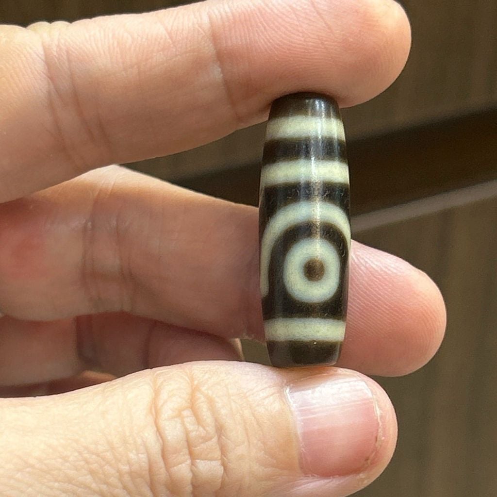 Dzi 2 mắt ( CHARM DZI 002)