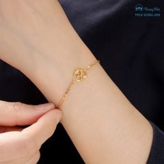 Lắc tay chủng tự Om vàng ( TRSV VONG 009 )