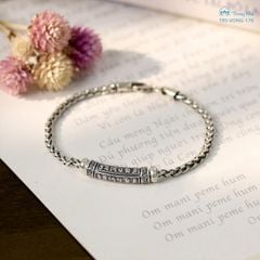Lắc bạc Om mani padme hum ( TRS VONG 170 )