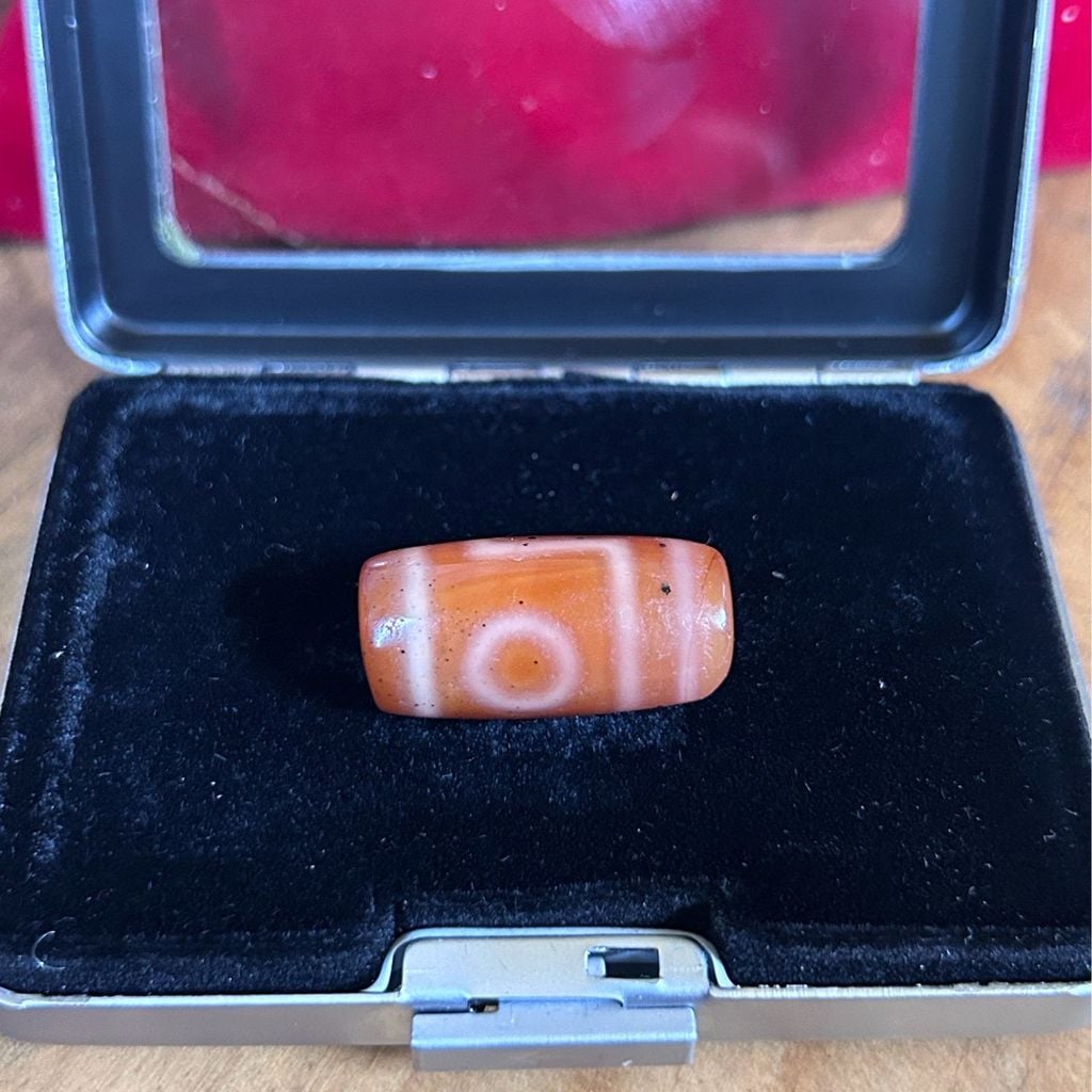 Dzi 2 mắt ( CHARM DZI 002)