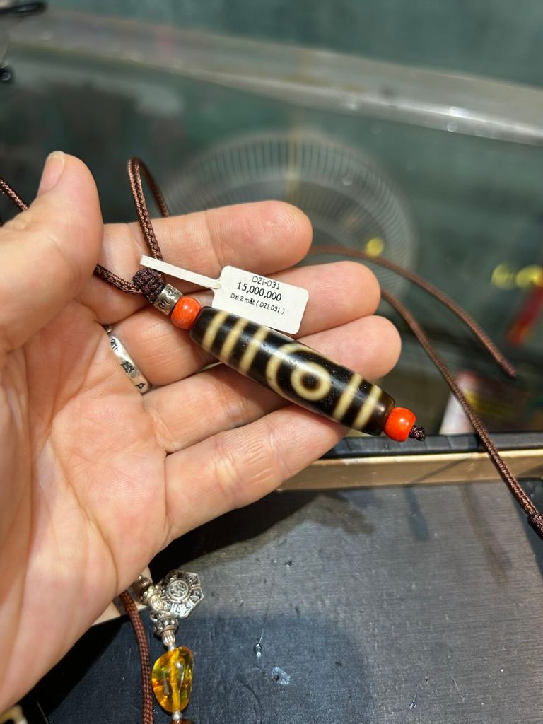 Dzi 2 mắt ( CHARM DZI 017 )