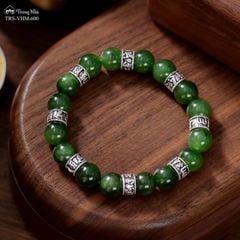 Vòng Ngọc bích siêu chú Om mani padme hum ( TRS VHM 600 )