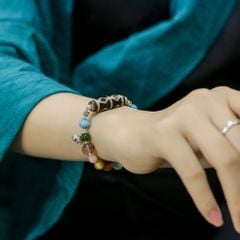 Dzi 6 mắt tứ giác ( Dzi 004 )