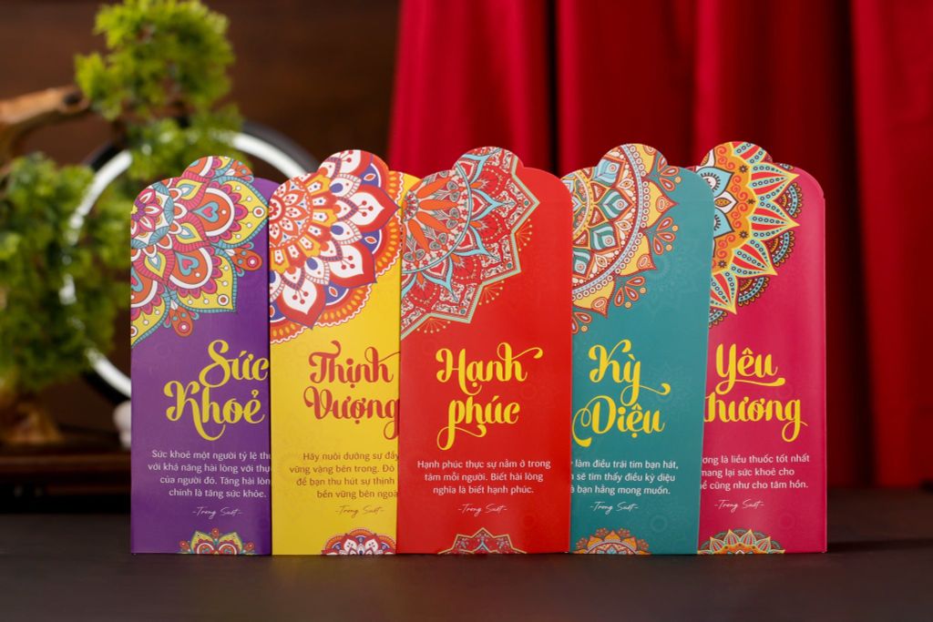 Lì xì Tết Hạnh Phúc - Mọi lời chúc đều trở thành sự thật