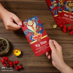 Lì xì Tết Bát Bảo Cát Tường - Phúc Lành Trao Gửi (LIXI 2026)