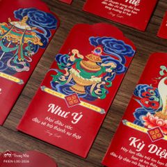 Lì xì Tết Bát Bảo Cát Tường - Phúc Lành Trao Gửi (LIXI 2026)