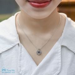 Mặt dây chuyền bạc Quan Âm phổ chiếu ( TRS MATDC 023 )