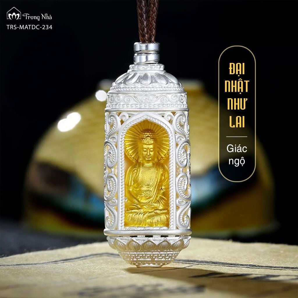 Mặt dây chuyền Hộ Phật ( Phật hộ mệnh) ( TRS MATDC 234 )