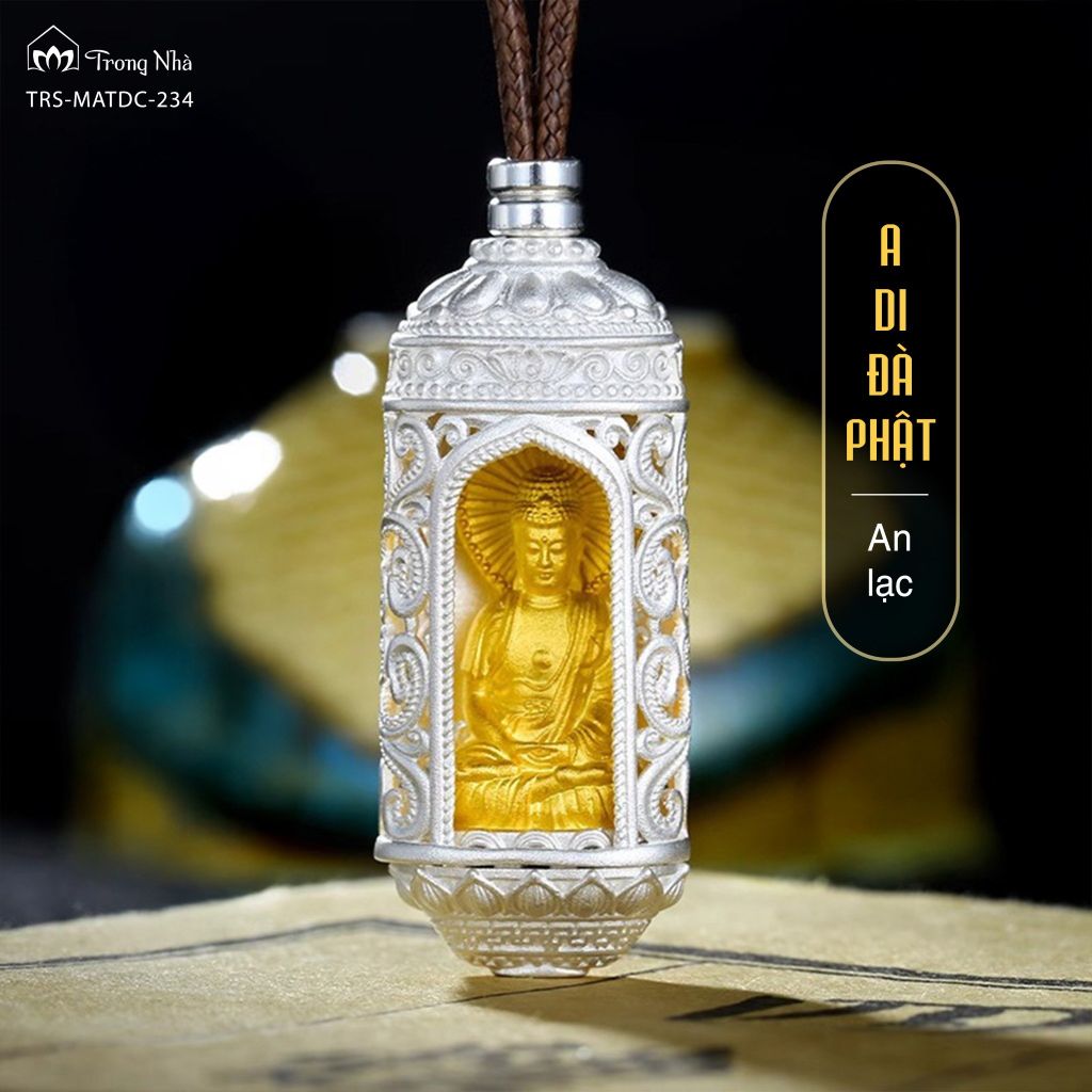 Mặt dây chuyền Hộ Phật ( Phật hộ mệnh) ( TRS MATDC 234 )