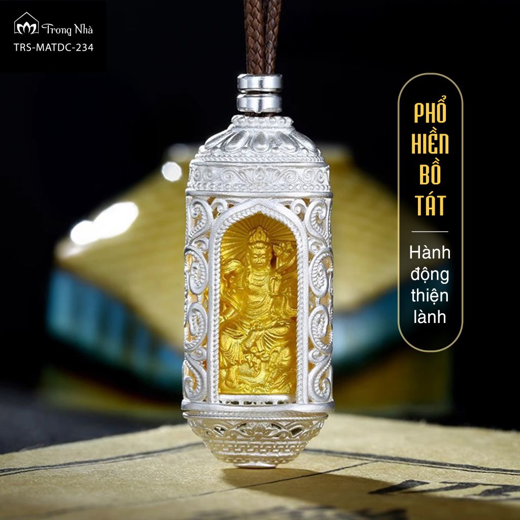 Mặt dây chuyền Hộ Phật ( Phật hộ mệnh) ( TRS MATDC 234 )