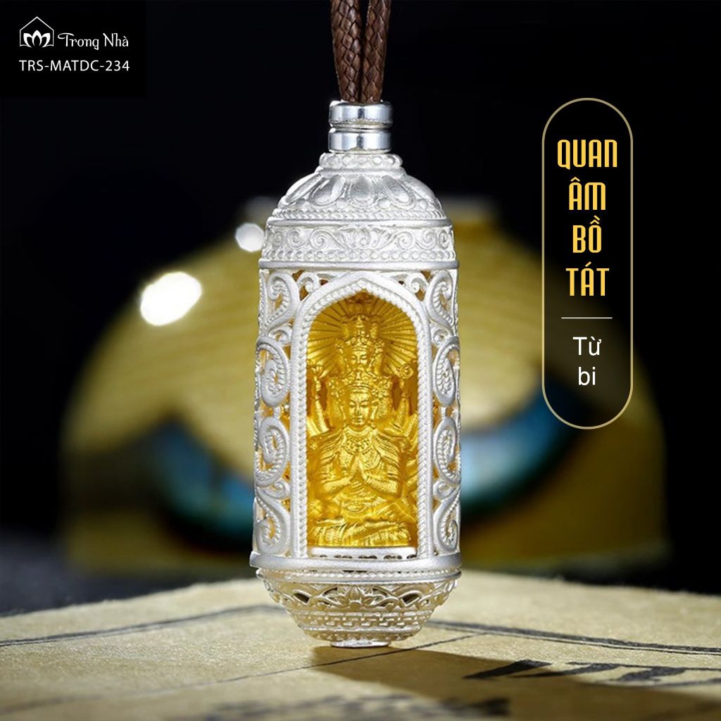 Mặt dây chuyền Hộ Phật ( Phật hộ mệnh) ( TRS MATDC 234 )