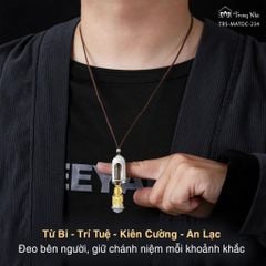 Mặt dây chuyền Hộ Phật ( Phật hộ mệnh) ( TRS MATDC 234 )