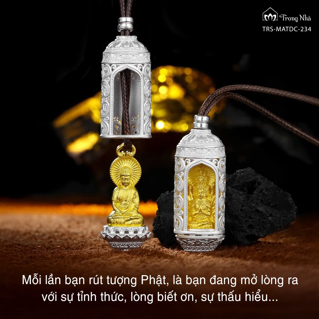 Mặt dây chuyền Hộ Phật ( Phật hộ mệnh) ( TRS MATDC 234 )