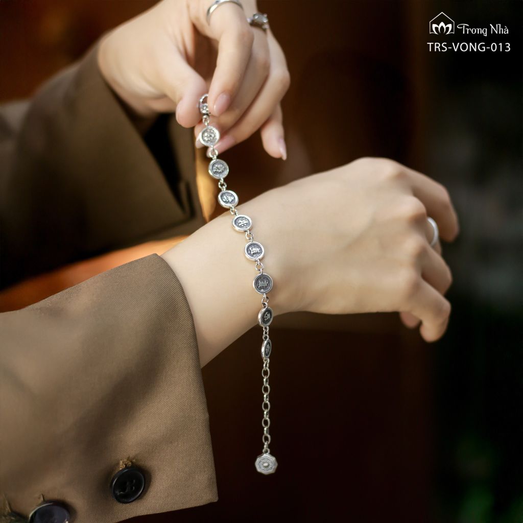 Lắc Tay Bát Bảo Cát Tường (TRS VONG 013 )