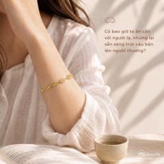 Lắc tay Om mani padme hum khắc tròn ( TRSV VONG 007 )