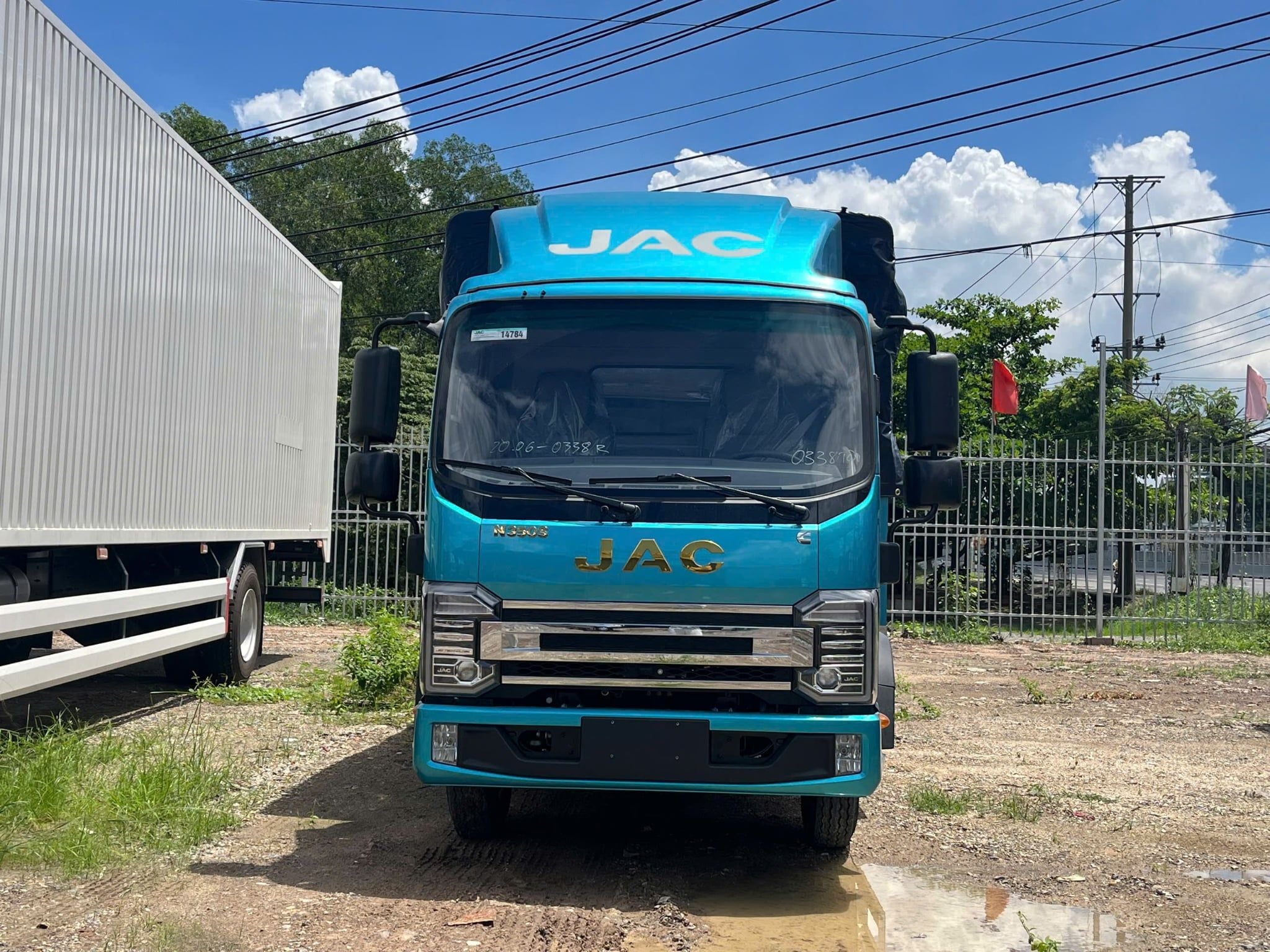  XE TẢI JAC N350S PRO E5 3.49 TẤN THÙNG DÀI 4.46M 