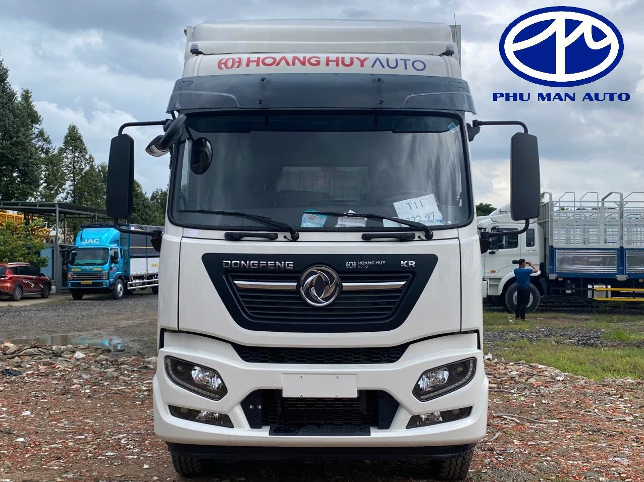  (New) XE TẢI DONGFENG KR220 THÙNG 60 KHỐI CONTAINER 