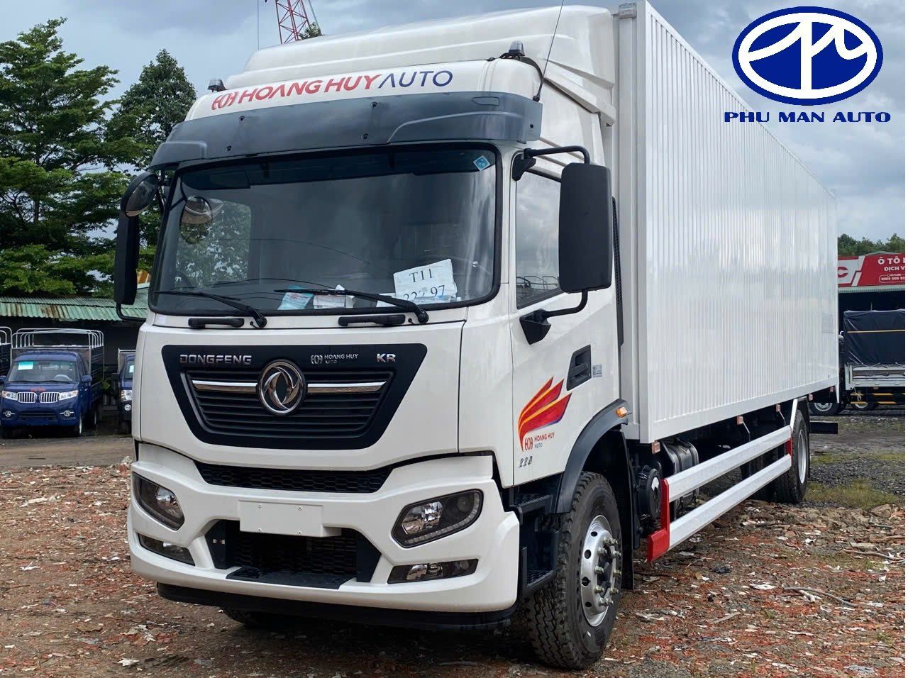 (New) XE TẢI DONGFENG KR220 THÙNG 60 KHỐI CONTAINER 