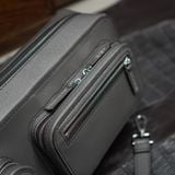  Bao cơ bida da bò vân Taiga Cue Case - Soft - 4x8 