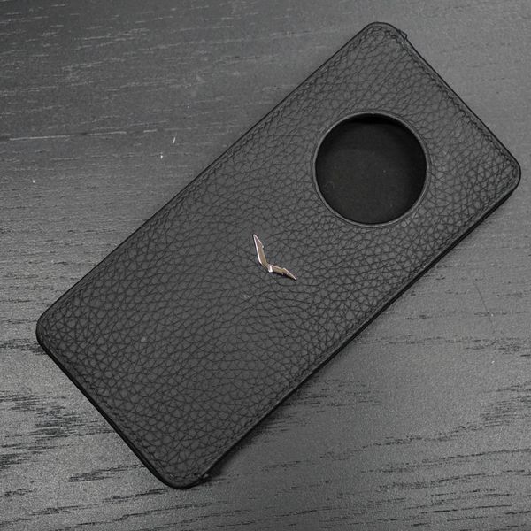  Bao da bê Togo Pháp cho IVertu màu đen (ngang) 