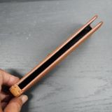  Bao da bê Togo Pháp cho IVertu màu nâu (ngang) 